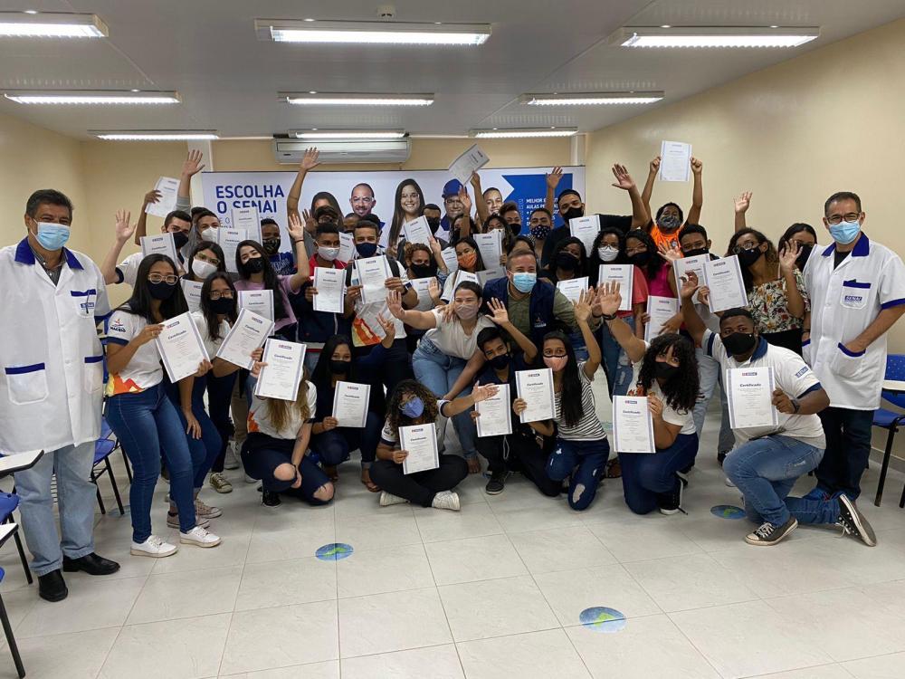 Primeira edição do curso, em 2021. Foto: Arquivo SMG