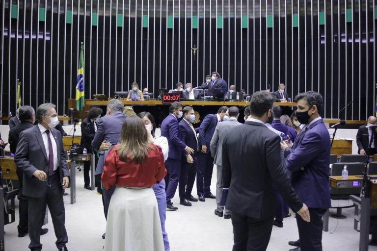 Deputados em sessão do Plenário - (Foto: Paulo Sergio/Câmara dos Deputados)