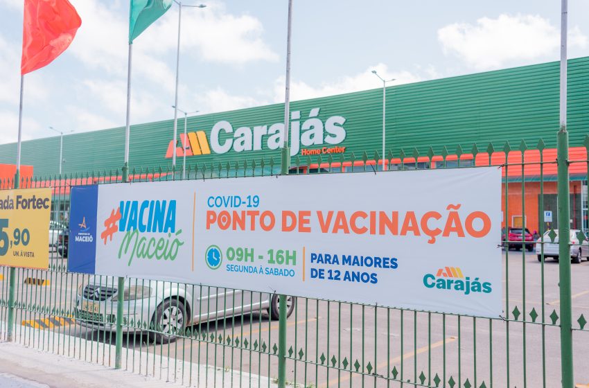 Novo ponto de vacinação funciona de segunda a sábado, das 9h às 16h. Foto: Bruno Wesley/Ascom SMS