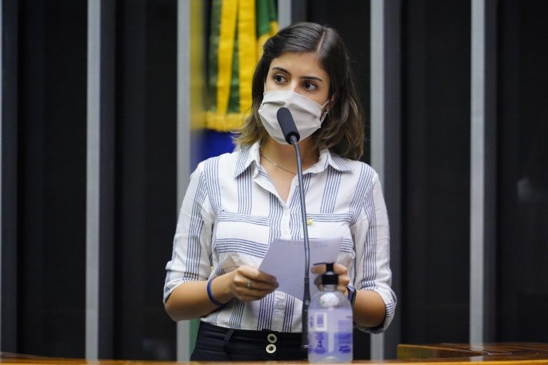 Tabata Amaral: mais transparência para que a sociedade possa monitorar as informações - (Foto: Pablo Valadares/Câmara dos Deputados)