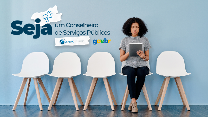 A Agência Nacional de Aviação Civil (ANAC) convida toda a sociedade a participar do Conselho de Usuários de Serviços Públicos do setor aéreo. O cadastro é gratuito e tem por objetivo promover a participação direta da sociedade civil na avaliação e na melh