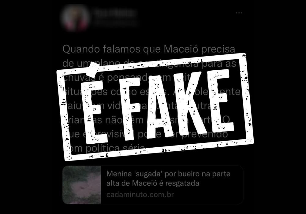 É fake que Prefeitura não tenha plano de prevenção para o período chuvoso