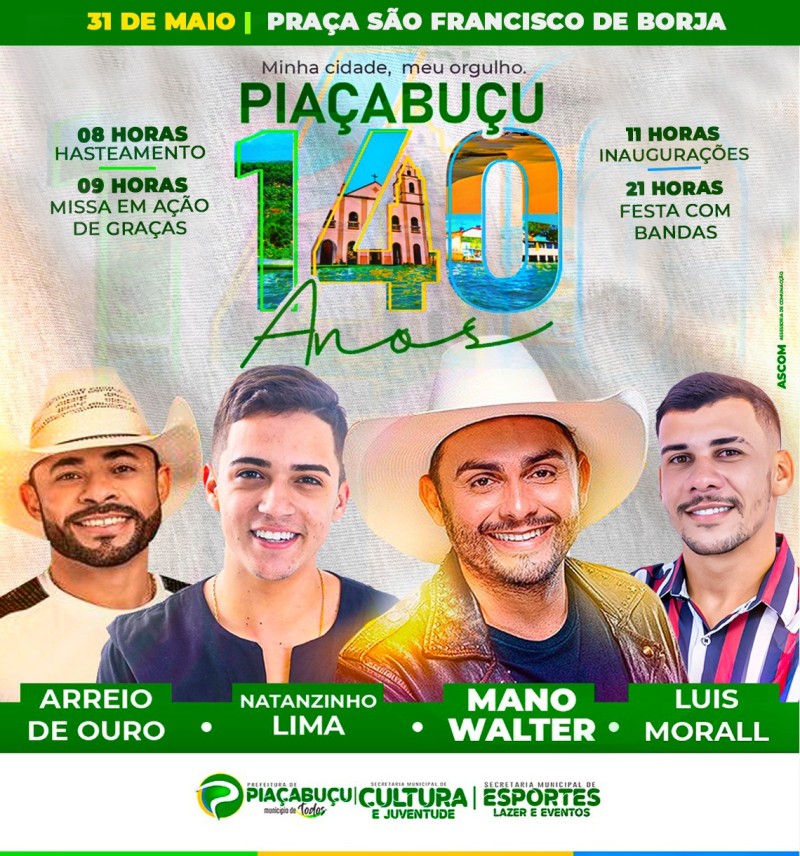 Foto: Reprodução/Prefeitura de Piaçabuçu - AL