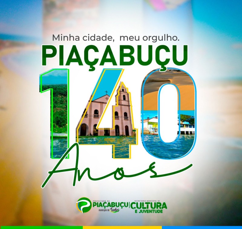Prefeitura lança Marca dos 140 anos de Emancipação do município
