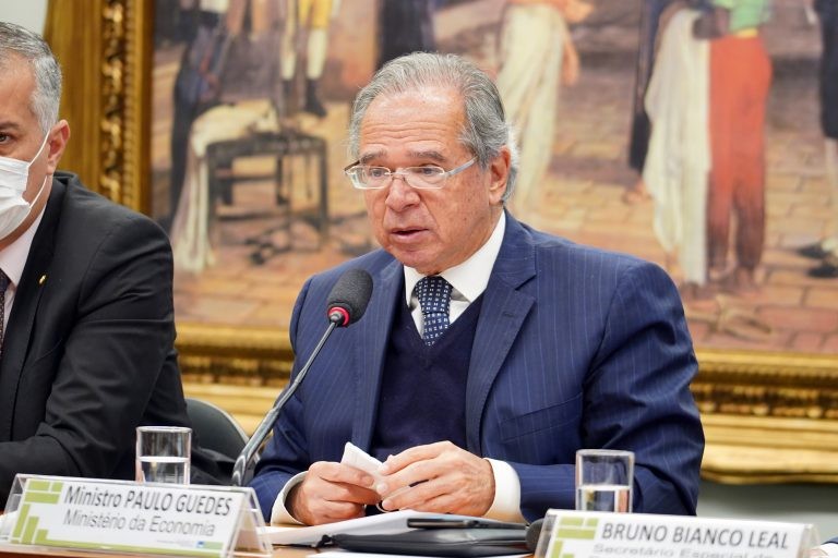 Ministro Paulo Guedes - (Foto: Pablo Valadares/Câmara dos Deputados)