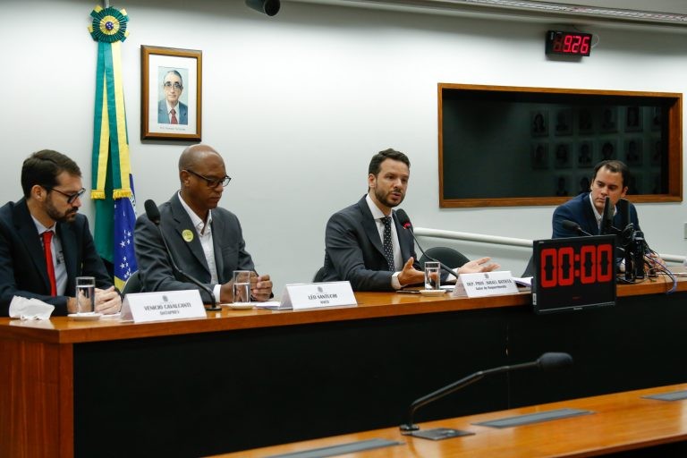 Durante a audiência, foi lançada a campanha 