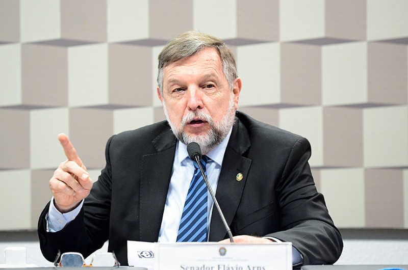 O relator na Comissão de Educação foi o senador Flávio Arns - Pedro França/Agência Senado
