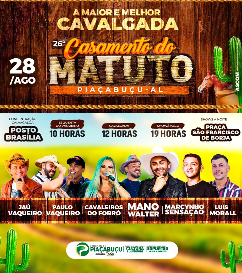 Foto: Reprodução/Prefeitura de Piaçabuçu - AL