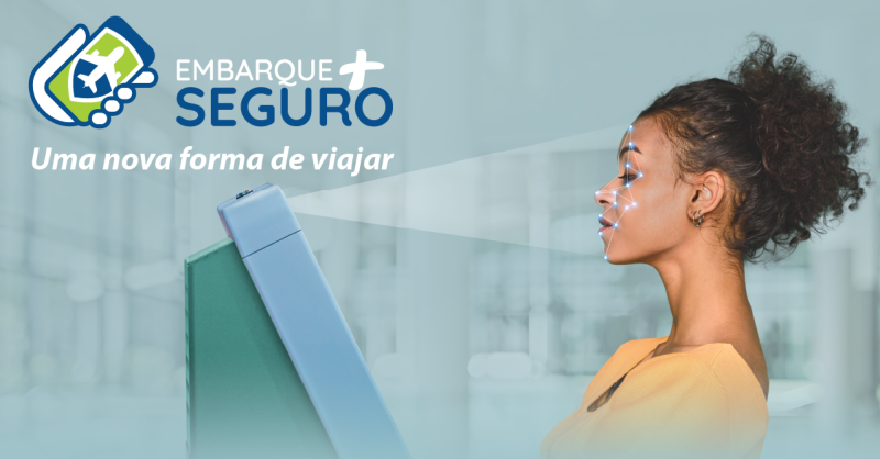 Congonhas (SP) e Santos Dumont (RJ) são os primeiros aeroportos brasileiros a implantar de forma definitiva oembarque facial biométrico 100% digital (clique no link para acessar) para passageiros e tripulantes. Combinando análise de dados e validação por 