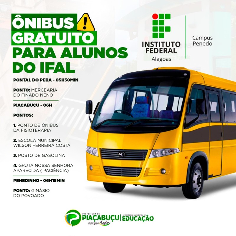 Foto: Reprodução/Prefeitura de Piaçabuçu - AL