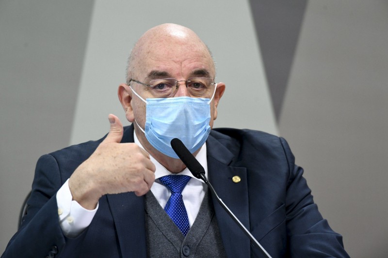 Terra afirmou erradamente que pandemia terminaria ainda em abril de 2020 - (Foto: Jefferson Rudy/Agência Senado - 22.06.2021)