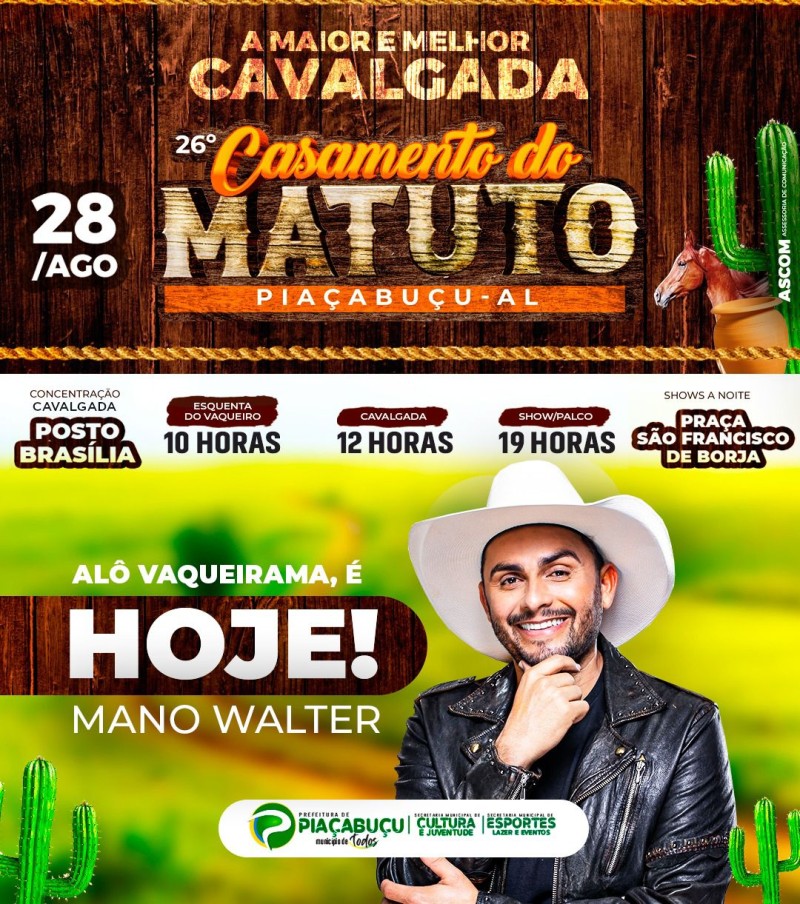 Foto: Reprodução/Prefeitura de Piaçabuçu - AL