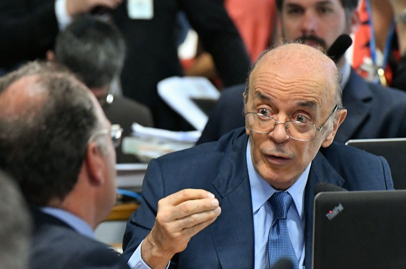 Serra: novo arcabouço apresentaria as virtudes de um adequado regime fiscal - Geraldo Magela/Agência Senado