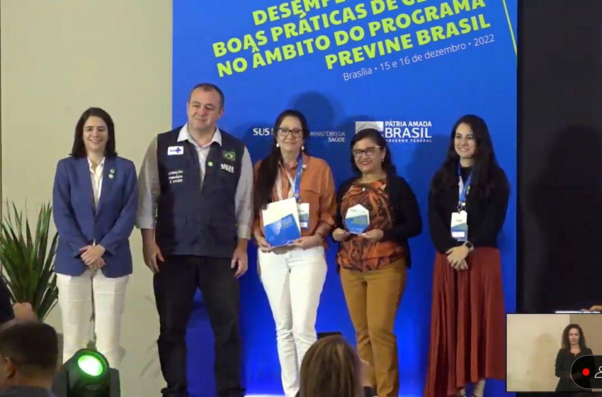 Representantes de Maceió durante premiação. Foto: cortesia