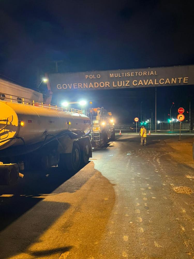 Distrito Industrial de Maceió ganha nova pavimentação