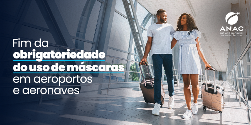 O uso de máscaras em aeroportos e aeronaves não será mais obrigatório, mas apenas recomendado. A revogação da obrigatoriedade ocorreu nesta terça-feira, 1º de março, pela Agência Nacional de Vigilância Sanitária (Anvisa).