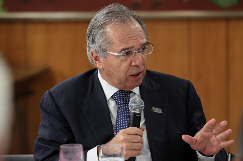 O ministro da Economia está entre os convidados para o debate promovido pelo Senado - Marcos Corrêa/PR
