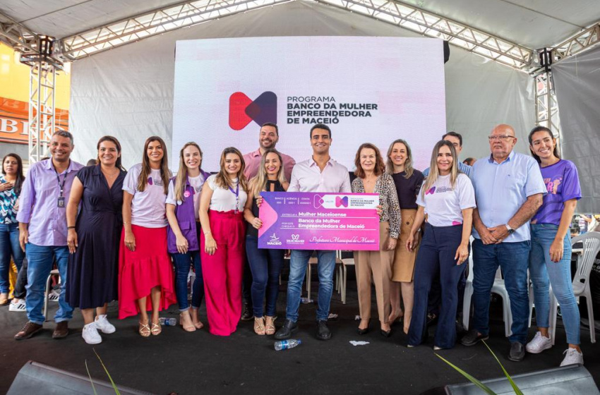 Prefeito JHC lança Banco da Mulher Empreendedora