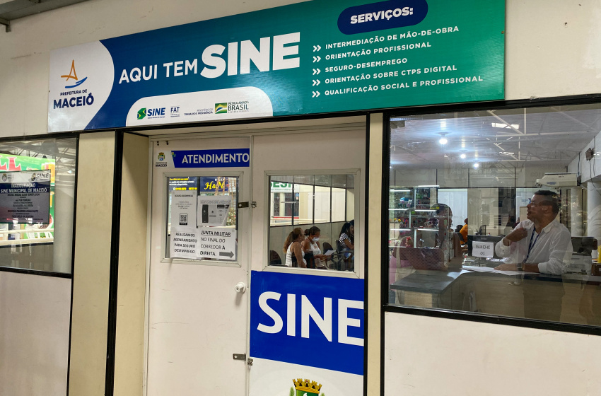 Interessados podem procurar atendimento presencial no Sine Maceió ou realizar cadastro de maneira totalmente online. Foto: Ascom Semtabes