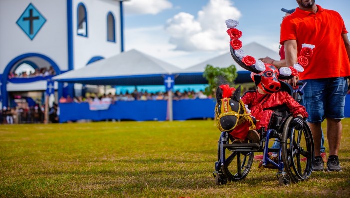 Cavalhadas em Pirenópolis (G0). Crédito: Diego Monteiro