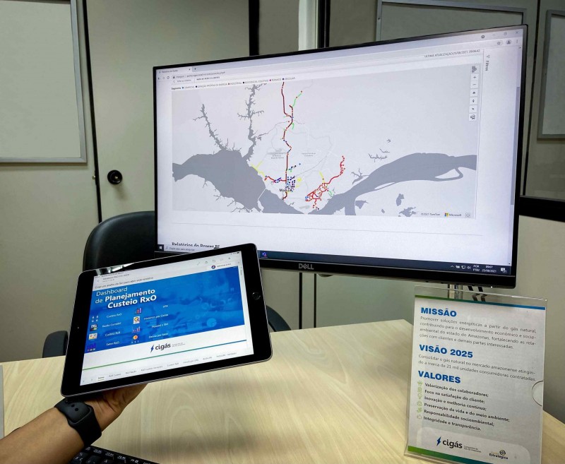 O projeto-piloto de modernização tecnológica envolveu todas as áreas da concessionária - FOTO: Ícaro Guimarães/Cigás