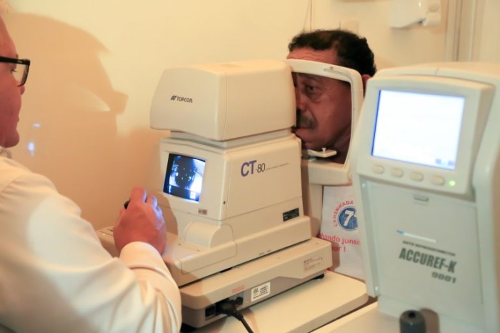 O glaucoma pode ser uma das causas da visão monocular - (Foto: André Santos/Prefeitura de Uberaba-MG)