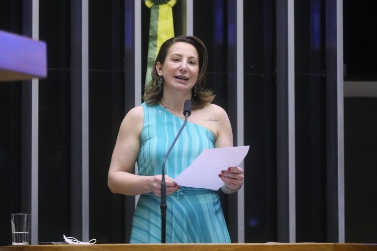 Jaqueline Cassol , relatora do projeto de lei - (Foto: Najara Araujo/Câmara dos Deputados)