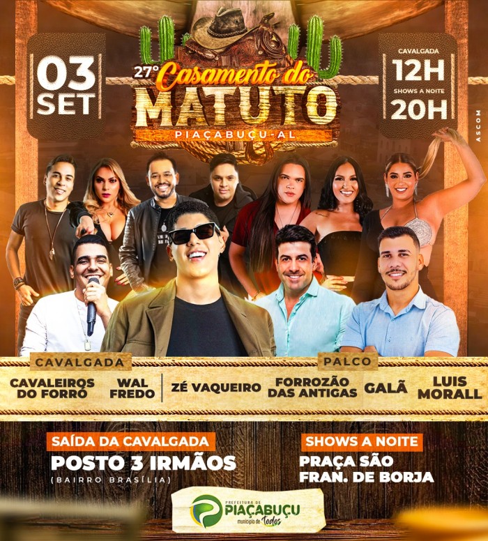 Foto: Reprodução/Prefeitura de Piaçabuçu - AL