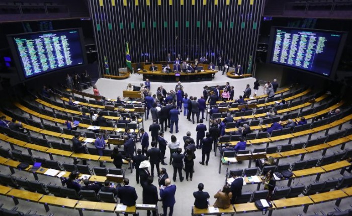Deputados em sessão do Plenário - (Foto: Vinicius Loures/Câmara dos Deputados)