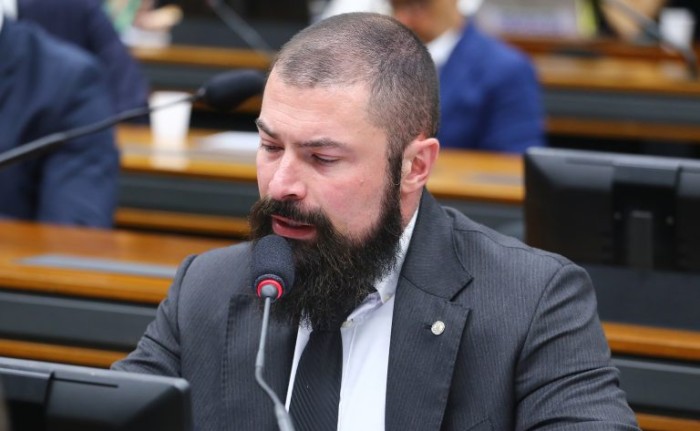 Paulo Bilynskyj relatou a proposta na comissão e defendeu sua aprovação - (Foto: Vinicius Loures / Câmara dos Deputados)