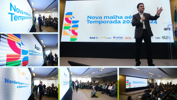 Temporada de verão 2023/24 contará com 94 novos voos no Brasil. Crédito: Roberto Castro/MTur