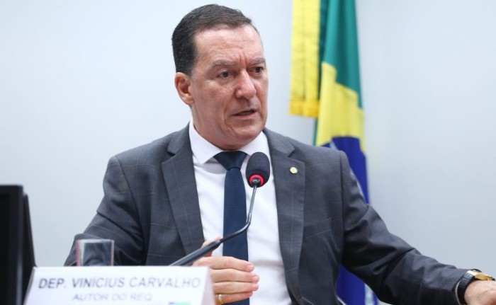 Vinicius Carvalho é um dos autores do projeto - (Foto: Vinicius Loures/Câmara dos Deputados)