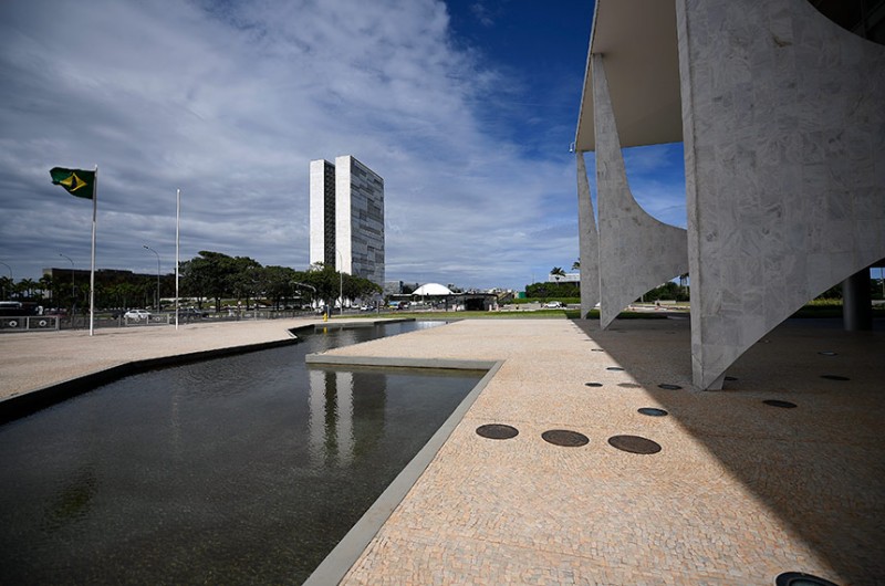 O Executivo enviou o projeto da lei orçamentária de 2022 ao Congresso Nacional nesta terça-feira - Pedro França/Agência Senado