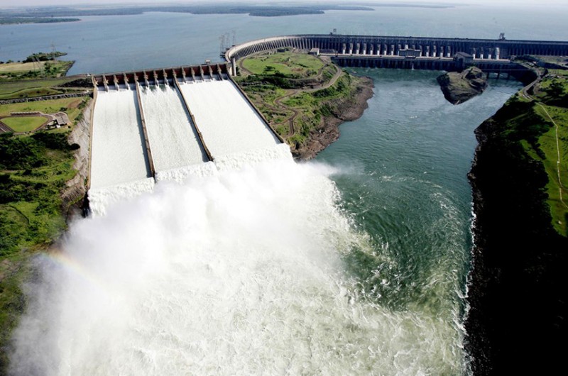Usina Hidrelétrica de Itaipu, no Rio Paraná - Caio Coronel/Itaipu