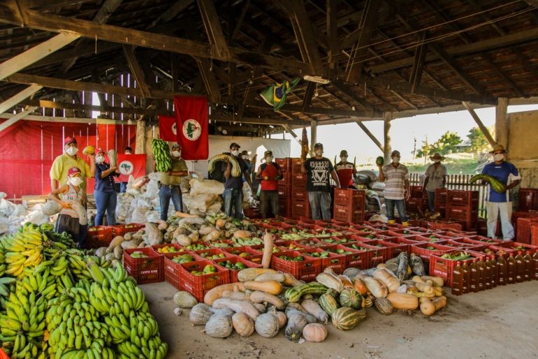 Campanha busca conscientização a respeito de uma produção mais eficiente e sustentável de alimentos - (Foto: Lia Bianchini/MST)