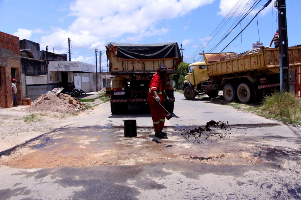 Conjunto Residencial Jardim Royal recebeu melhorias. Fotos: Wilma Andrade/Ascom Seminfra