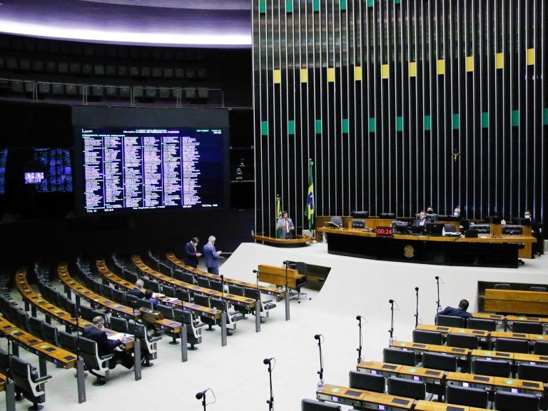 Sessão do Plenário da Câmara - (Foto: Marina Ramos/Câmara dos Deputados)