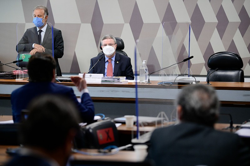 Vice-presidente da CCJ, Anastasia preside reunião desta quarta, na ausência de Davi Alcolumbre - Pedro França/Agência Senado