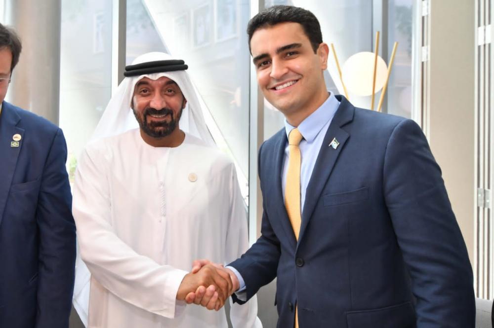 Prefeito de Maceió, JHC, esteve em Dubai para apresentar a capital como um dos principais destinos turísticos que podem ser visitados também na alta temporada. Fotos Secom Maceió e Divulgação