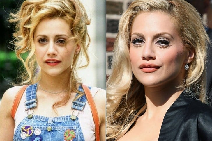 A atriz e cantora Brittany Murphy começou sua carreira ainda jovem