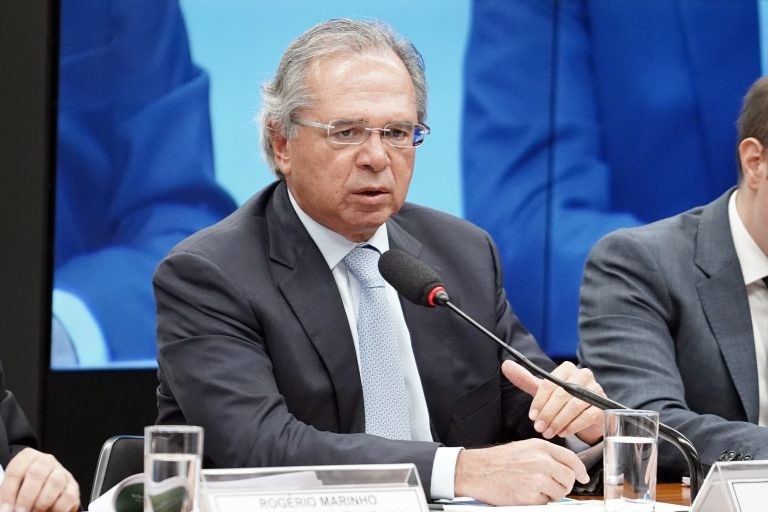 Guedes afirma que declarou todos os seus bens à Receita antes de tomar posse - (Foto: Pablo Valadares/Câmara dos Deputados)