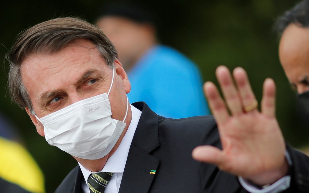 O presidente Jair Bolsonaro, nesta quinta (7). Foto: Adriano Machado/Reuters