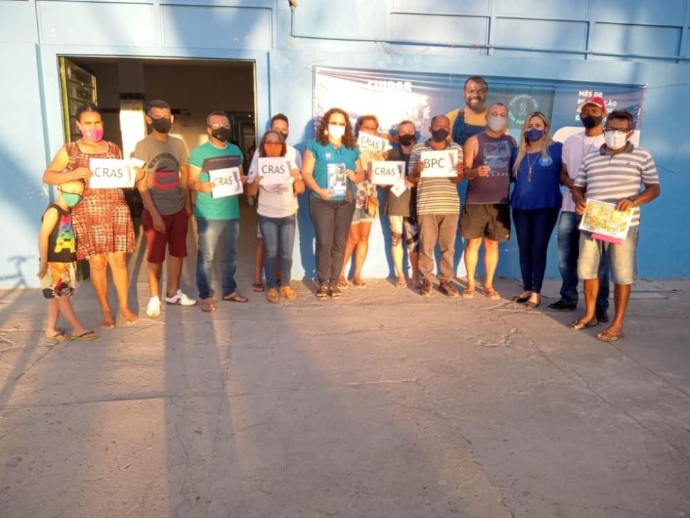 Usuários conhecem serviços ofertados pelo Cras Cidade Sorriso. Fotos: Divulgação/Cras Cidade Sorriso.