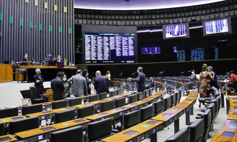 Sessão virtual do Plenário da Câmara dos Deputados - (Foto: Marina Ramos/Câmara dos Deputados)