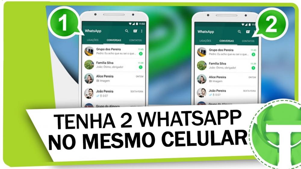 Teha 2 WhatsApp no mesmo celular.