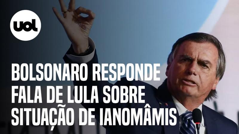 Bolsonaro responde a Lula