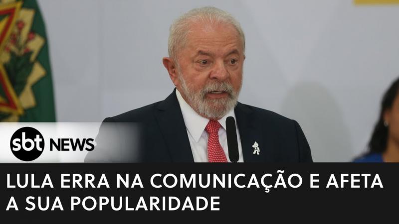 Lula erra na comunicação e afeta a sua popularidade, diz cientista político