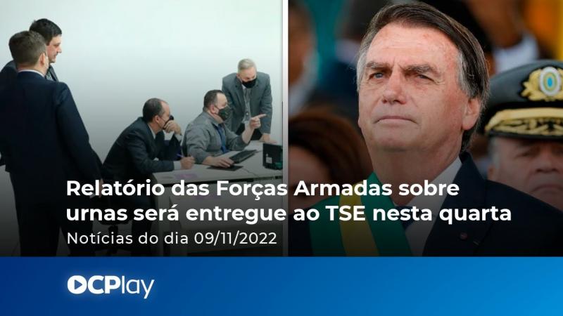 Relatório das Forças Armadas sobre urnas será entregue ao TSE nesta quarta