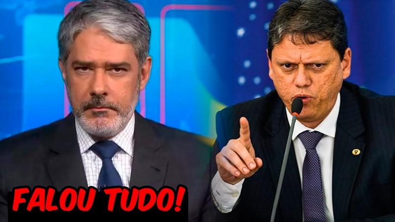 TARCÍSIO ACABA COM A GLOBO, DESMASCARA SÉRGIO MORO E REVELA BASTIDORES DE INAUGURAÇÃO DE OBRAS