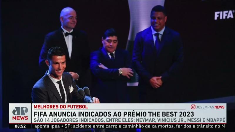 Com Neymar e Vinicius Jr, Fifa anuncia indicados ao prêmio The Best 2023